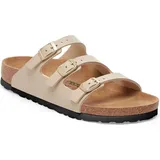 Birkenstock - Women's Florida Birko-Flor - Sandalen Gr 38 - Narrow beige