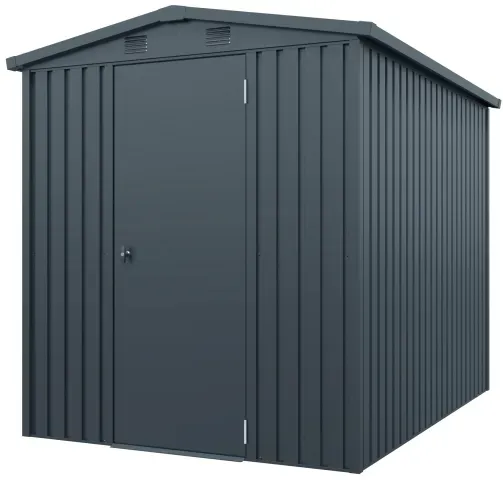 Premium Gerätehaus Basic Plus 4,4m2 L239xB185xH197cm Satteldach abschließbar GARDEN N MORE