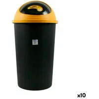 TONTARELLI Abfalleimer Tontarelli Big hoop Gelb Schwarz 50 L