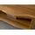 Massivmoebel24 Couchtisch Wildeiche natur geölt 120 x 45 x 45 cm