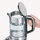 Severin WK 3422 Wasserkocher 3000W 1,7l transparent/schwarz/silber