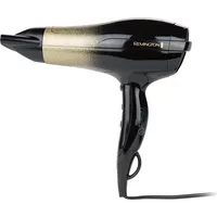 Remington GoldDust D5208 2400 Watt Fön - Schwarz/Gold