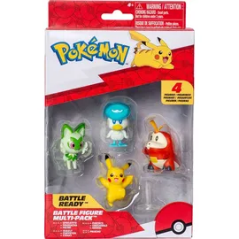 Pokémon Pokemon Battle Figuren 4er Pack 5 cm