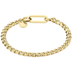 Liebeskind Berlin LJ-1221-B-19 Damen Panzer-Armband Edelstahl IP Gold