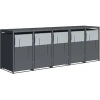 Westmann Mülltonnenbox Tonus 330 x 116 x 80 cm anthrazit