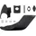 Accell Hunland All MTN Abdeckungs Kit Motor- und Rahmenabdeckung schwarz