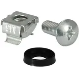 Equip pro - Regalschrauben, Muttern und Unterlegscheiben (M6)