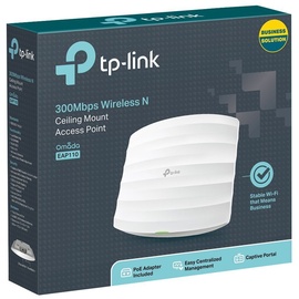 TP-LINK EAP110 300Mbit/s-WLAN-Accesspoint zur Deckenmontage
