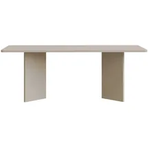 Selsey Qubeo 204 x 75 x 90 cm kaschmirgrau