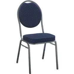 BIG Möbel GmbH Stapelstuhl Bankettstuhl Hermano Marineblau