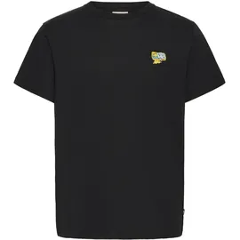 !Solid T-Shirt SDOwens Schlichtes T-Shirt mit Print schwarz XXL