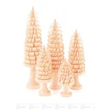 Großhandel Dregeno Dregeno Erzgebirge - Miniatur-Ringelbäumchen Sortiment mit Stamm 5-teilig