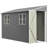 chellago Gerätehaus 2,81 x 1,11 m Grau
