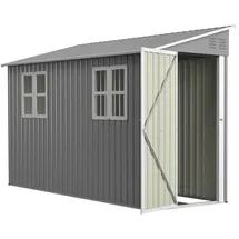 chellago Gerätehaus 2,81 x 1,11 m Grau