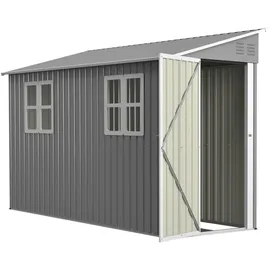 chellago Gerätehaus 2,81 x 1,11 m Grau