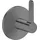 Hansgrohe AXOR One Absperrventil Brushed Black Chrome 48772340