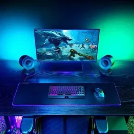 Razer Nommo V2 Full-Range-2.1 Gaming-Lautsprecher mit Subwoofer für PC schwarz