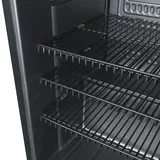 Gastro-Cool - Flaschenkühlschrank mit Glastür - Gastronomie - Bar - schwarz - LED - KW90