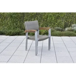 Merxx Silano Gartensessel 60 x 55,5 x 85 cm beige
