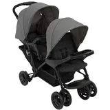 Graco Stadium Duo Geschwisterwagen - Farbe: Titanium