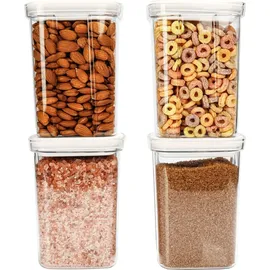 Belle Vous Vorratsdosen 4-teilig transparent 1300 ml