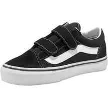 Vans Old Skool V Kinder Schwarz/Weiß 29