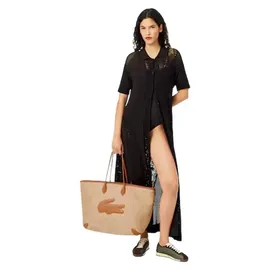 Lacoste Shopping Bag Shopper 15" 42 cm Natural Tan/Braun