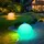 GLOBO Kugelleuchte Kunststoff 30x45 cm inkl. Kabel Smart RGB LED 10W 806Lm weiß
