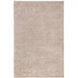 Carpet City Hochflor-Teppich »City Shaggy«, rechteckig, 30 mm Höhe, Robuster Langflor Teppich uni, besonders flauschig weich beige Textil, Quadratisch, 150x150 cm Teppiche - Böden, Teppiche, Hochflorteppiche - Shaggys