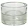 Papstar Kerzenhalter 2in1 Glas Transparent