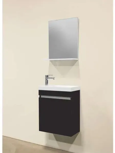 DM-San Duschmeister Badmöbelset Sano 499 48 cm schwarz - Badmöbel