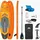 Aqua Marina Turbo GO SUP Board 366 x 84 x 15 cm türkis