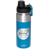 ASOBU Alpine Flask Bottle Blau, 0.53 L