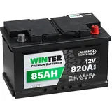 WINTER Autobatterie 12V 85Ah 820A/EN ersetzt 80AH Starterbatterie