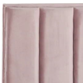 Beliani Sezanne 180 x 200 cm Rosa