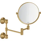 Hansgrohe Rasierspiegel Axor Montreux schw, neigbar, Wandmont., brush. gol opt