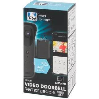 LSC Smart Connect Intelligent Video-Türklingel HD Überwachungskamera 2.4GHz Wifi