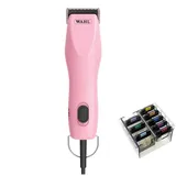 Hunde Schermaschine Wahl Profiline KM2+ mit 8 Metallaufsteckkämmen. 2 Speed.