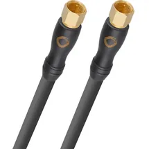 Oehlbach Satellitenkabel F-Stecker 1 m anthrazit