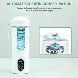 miuuipi Tragbarer Mixer Mini-Standmixer Smoothie-Maker