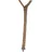 Trixie Sitzstange Y-Form 35 cm Braun