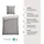 SCHIESSER Mabel abstraktes Muster Grau 155 x 220 cm + 80 x 80 cm