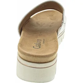 Gabor comfort Sandale Damen, grau 37 / beige, - 37