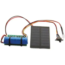 SOL-EXPERT Solar Leuchteinheit "LongLife" mit LED, Schalter und Solarmodul