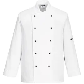PORTWEST Kochjacke Somerset Weiß