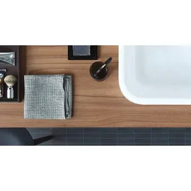 Duravit DuraStyle Waschtischunterschrank für Konsole compact, 2 Schubkästen, 700mm, DS530607979, Farbe: nussbaum Natur Dekor