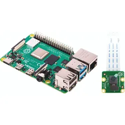 Raspberry Pi Bundle, Pi 4 Model B 2GB + Kameramodul V2