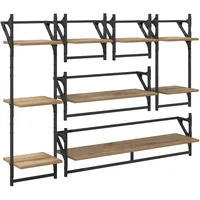 VidaXL Wandregal-Set 6 pcs 100 x 25 x 30