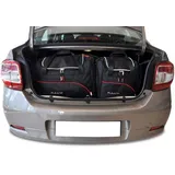 KJUST Kofferraumtaschen 5 stk kompatibel mit DACIA LOGAN LIMOUSINE II 2012-2020