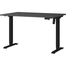 Germania Schreibtisch grafit / Schwarz